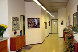 Flur der Praxis